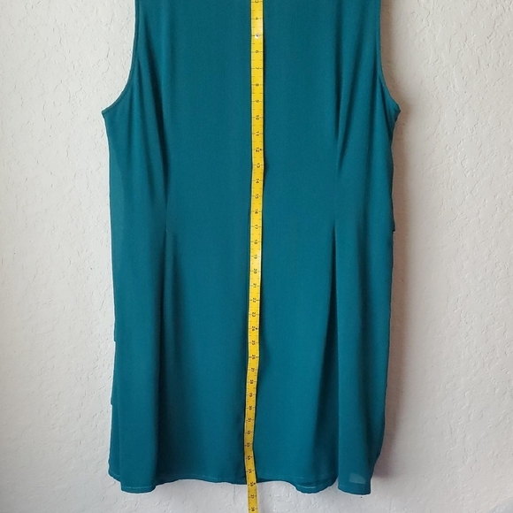 Lane Bryant size 22 Teal Bandage Dress - Picture 6 of 8